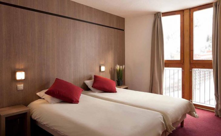 Hotel Les Melezes, Les Arcs, Twin Room